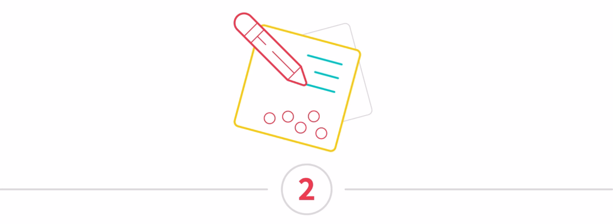 Icon of a note