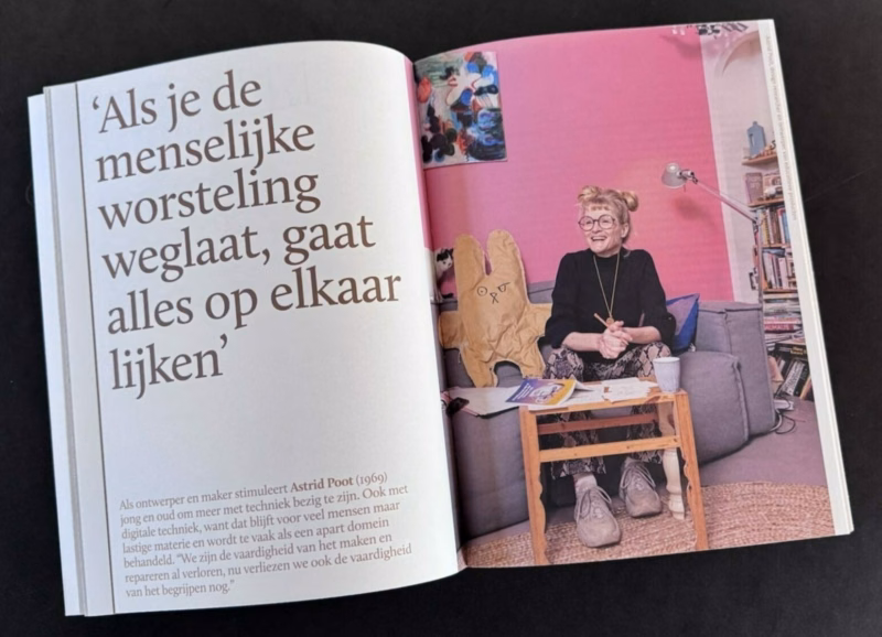Boek interview astrid poot