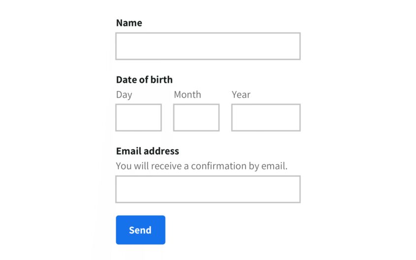 an illustration of a short and simple form