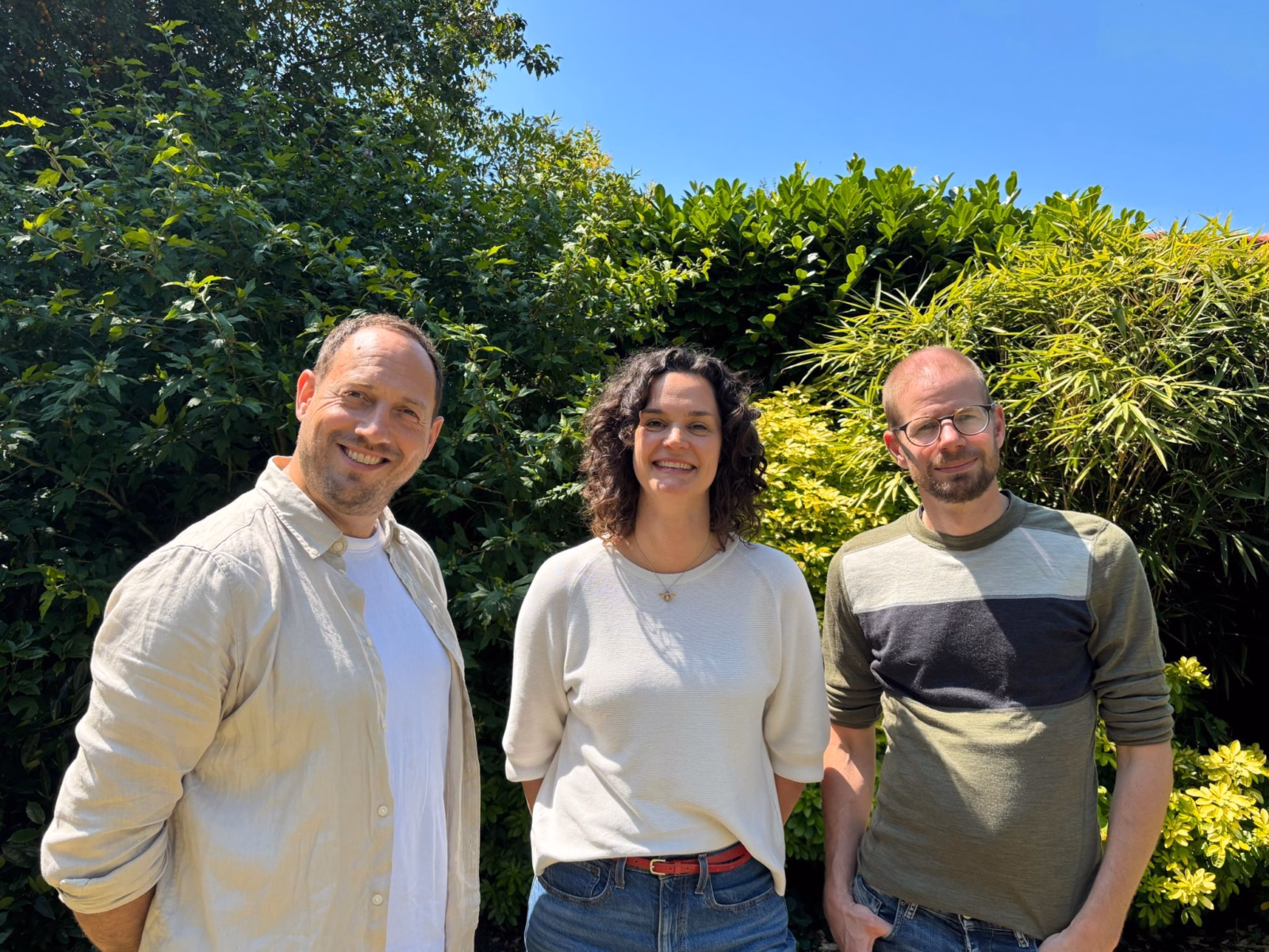 Valsplat Founders Nils en Joris met nieuwe Valsplat partner Lotte